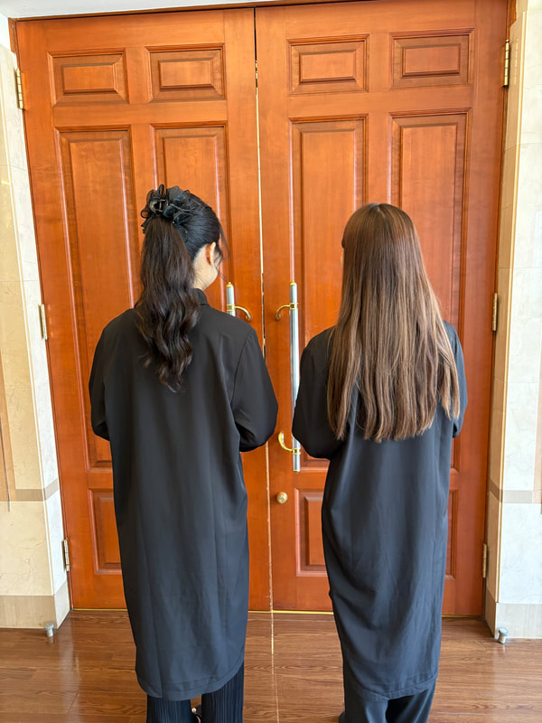 アロマセレモニー登場前の風景