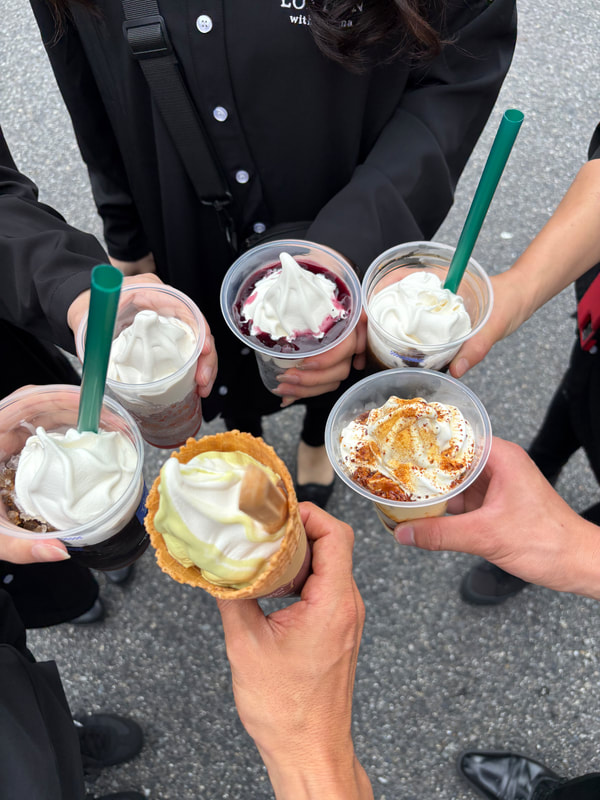 アロマ講習終了後の乾杯