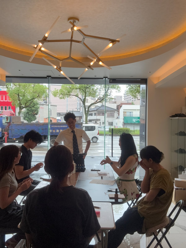 代表石川による教育風景